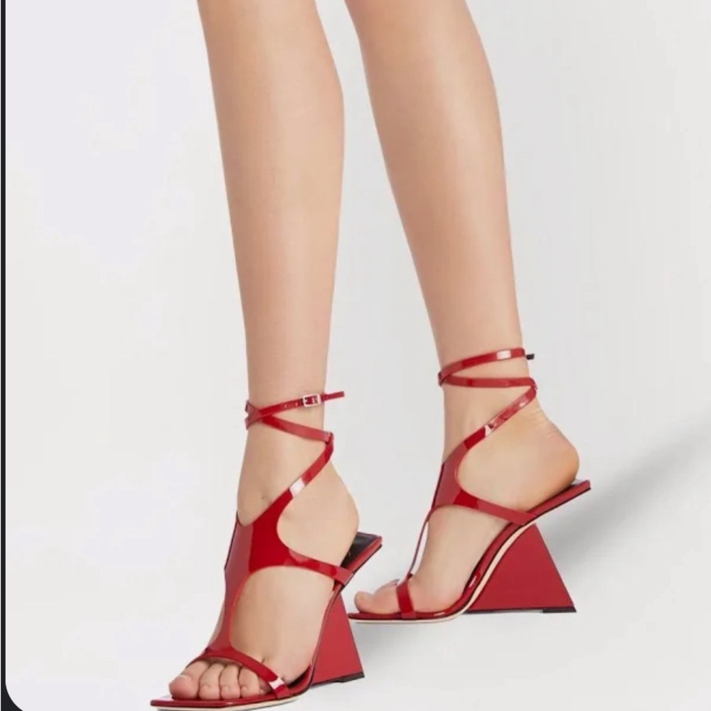 Giuseppe Zanotti Women's 105mm Angled Wrapped Sandals